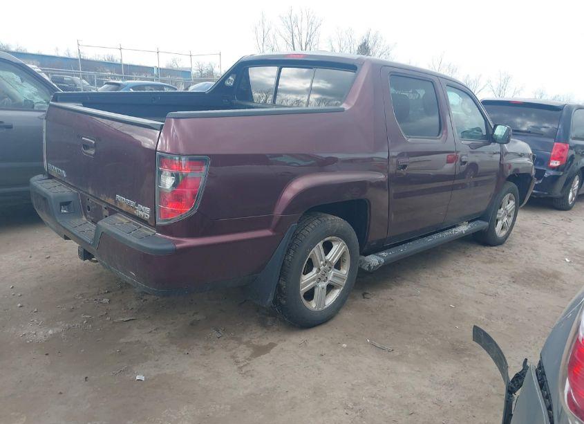 Photo 4 of 2012 Honda Ridgeline RTL (VIN 5FPYK1F56CB461156)