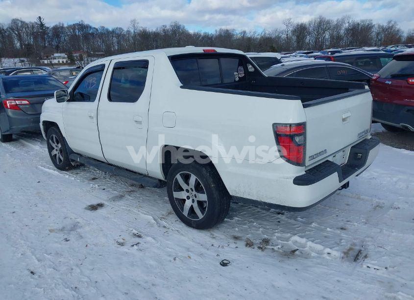 Photo 3 of 2014 Honda Ridgeline SE (VIN 5FPYK1F6XEB007553)