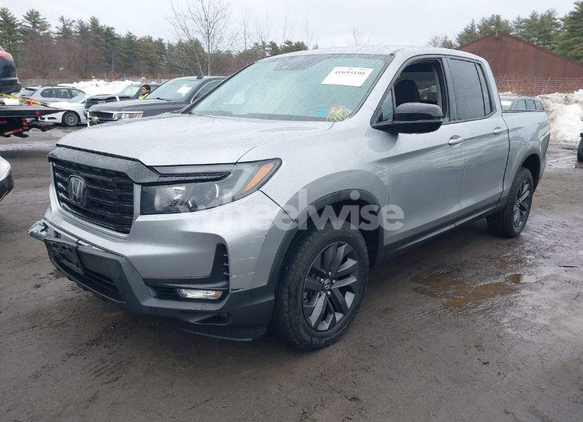 Photo 2 of 2021 Honda Ridgeline AWD SPORT (VIN 5FPYK3F10MB002683)