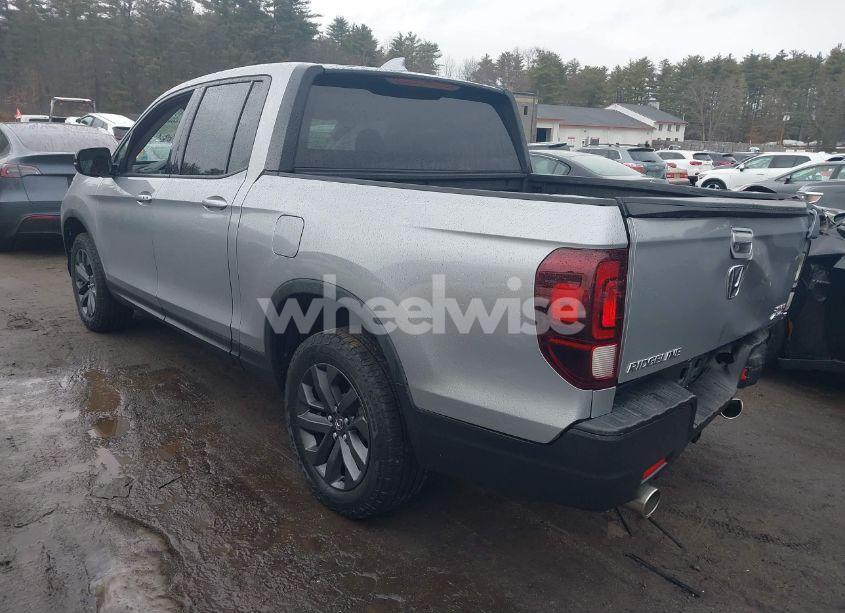Photo 3 of 2021 Honda Ridgeline AWD SPORT (VIN 5FPYK3F10MB002683)