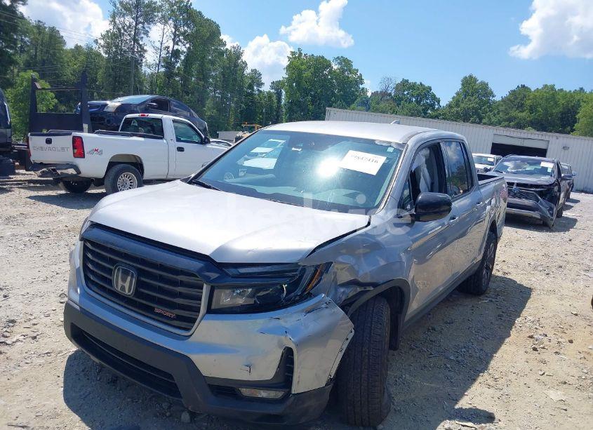 Photo 2 of 2021 Honda Ridgeline AWD SPORT (VIN 5FPYK3F10MB021413)