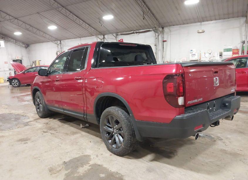 Photo 3 of 2021 Honda Ridgeline AWD SPORT (VIN 5FPYK3F13MB025147)