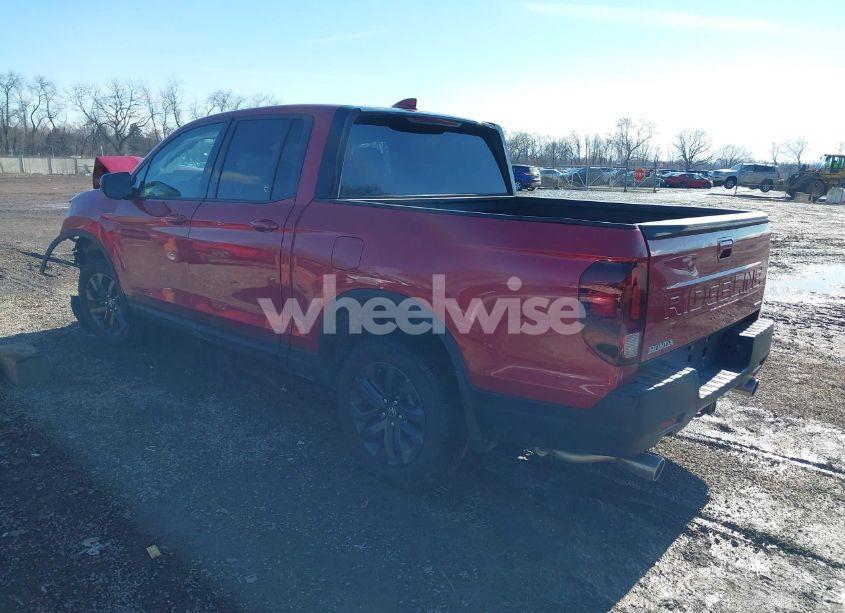 Photo 3 of 2025 Honda Ridgeline SPORT (VIN 5FPYK3F13SB007230)
