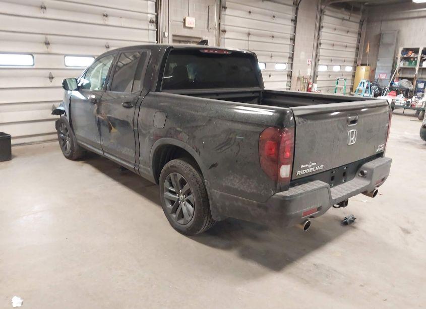Photo 3 of 2021 Honda Ridgeline AWD SPORT (VIN 5FPYK3F16MB015440)