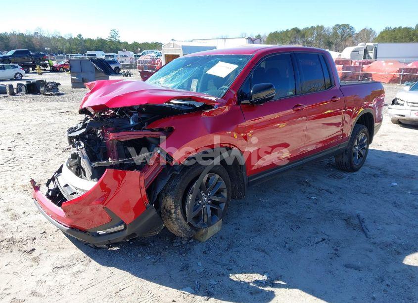 Photo 2 of 2023 Honda Ridgeline SPORT (VIN 5FPYK3F19PB049988)