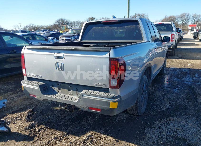Photo 4 of 2020 Honda Ridgeline AWD SPORT (VIN 5FPYK3F1XLB028089)