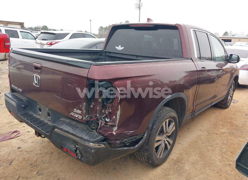 Photo 4 of 2017 Honda Ridgeline RTS (VIN 5FPYK3F40HB037675)