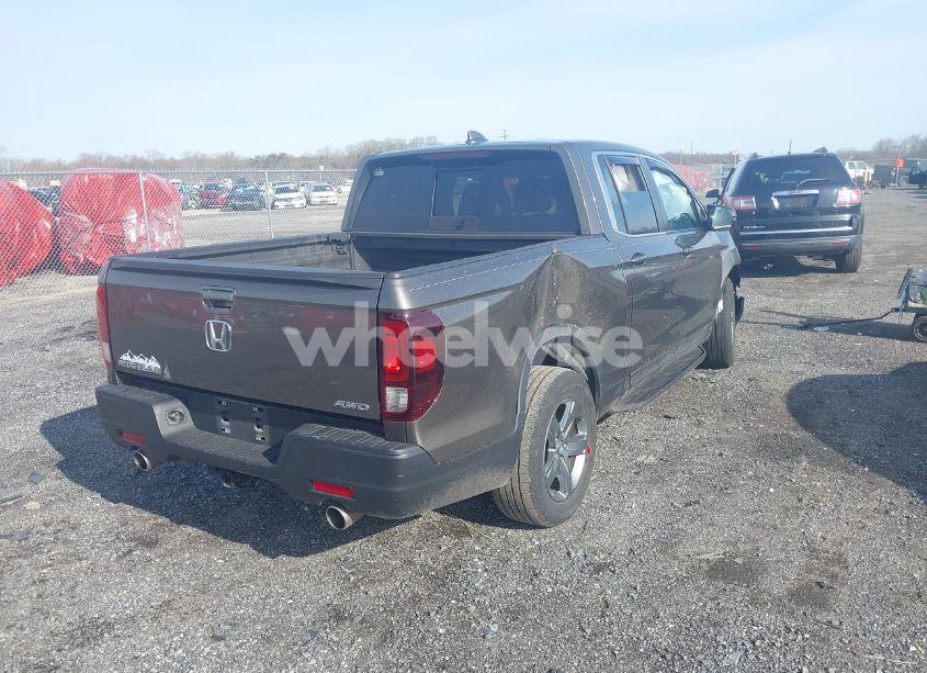 Photo 4 of 2022 Honda Ridgeline RTL (VIN 5FPYK3F51NB038239)