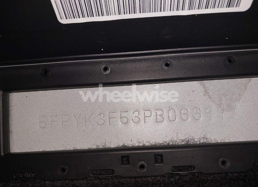 Photo 17 of 2023 Honda Ridgeline RTL (VIN 5FPYK3F53PB066997)