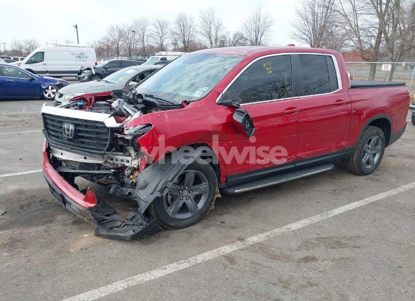 Photo 6 of 2021 Honda Ridgeline AWD RTL (VIN 5FPYK3F54MB014502)