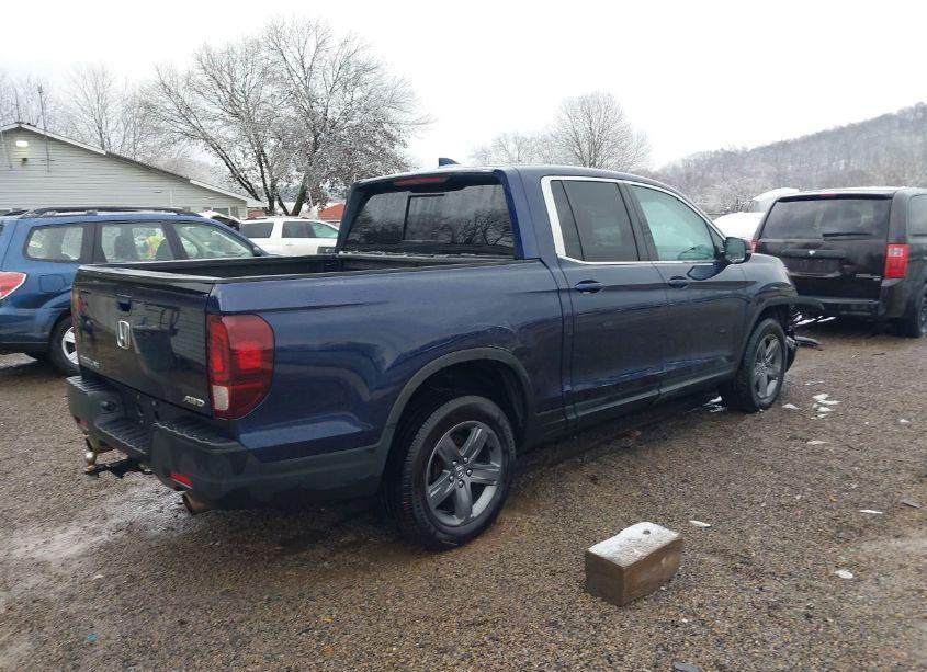 Photo 4 of 2022 Honda Ridgeline RTL (VIN 5FPYK3F54NB026425)