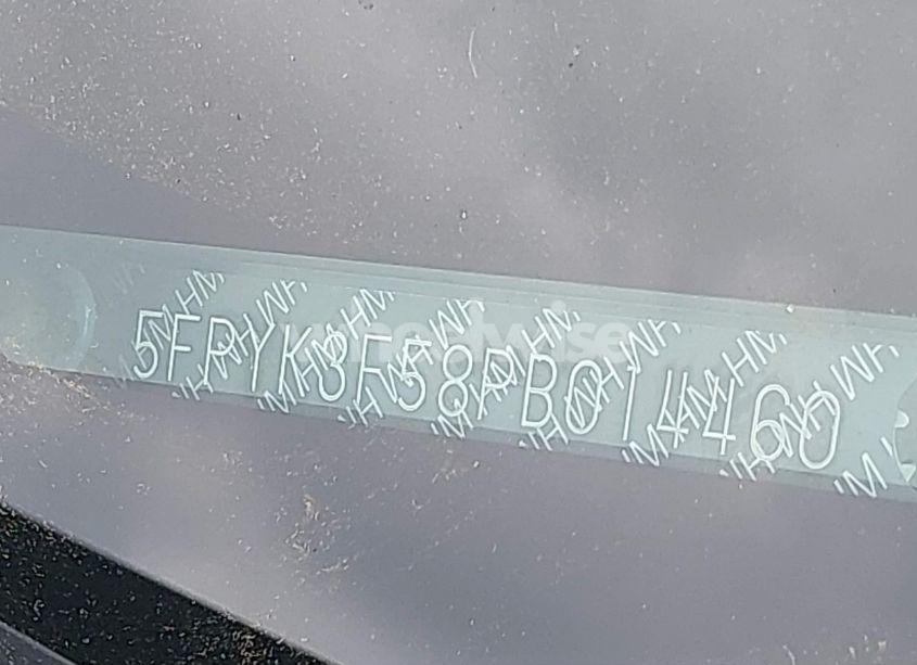 Photo 9 of 2023 Honda Ridgeline RTL (VIN 5FPYK3F58PB014460)