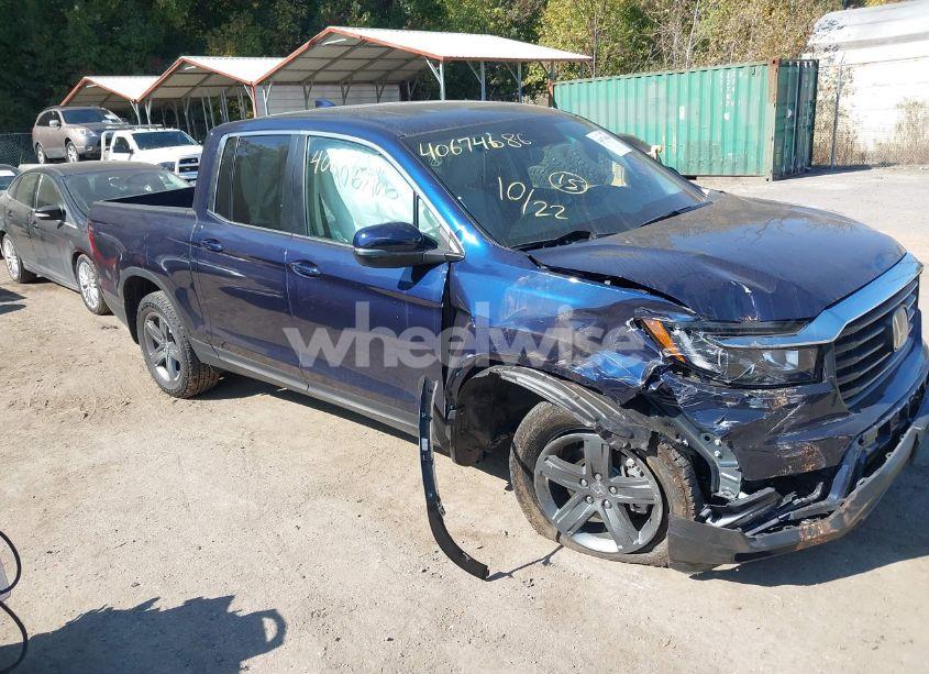 2023 Honda Ridgeline RTL (VIN 5FPYK3F59PB026973) main photo
