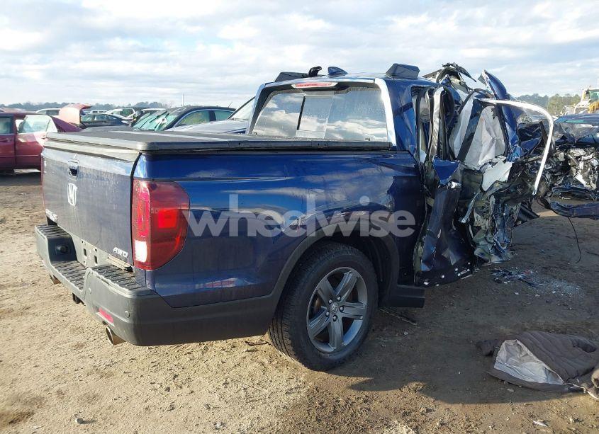 Photo 4 of 2022 Honda Ridgeline RTL (VIN 5FPYK3F7XNB029931)