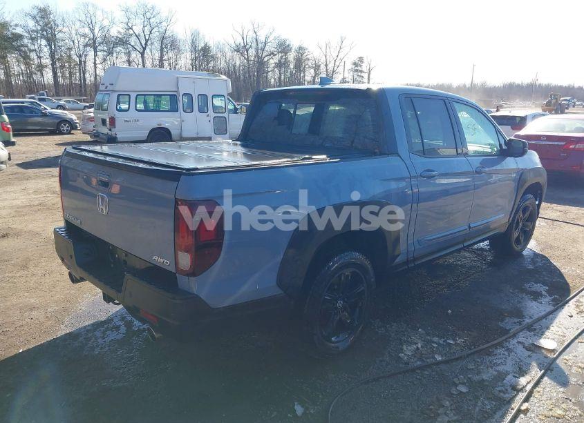 Photo 4 of 2022 Honda Ridgeline BLACK EDITION (VIN 5FPYK3F80NB021751)