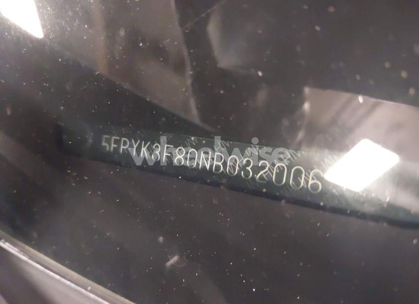 Photo 18 of 2022 Honda Ridgeline BLACK EDITION (VIN 5FPYK3F80NB032006)