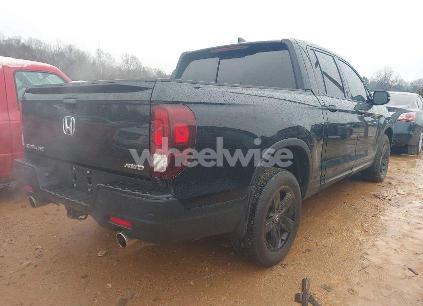 Photo 4 of 2022 Honda Ridgeline BLACK EDITION (VIN 5FPYK3F82NB030404)