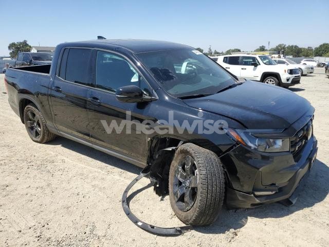 Photo 7 of 2024 HONDA RIDGELINE BLACK EDITION (VIN 5FPYK3F84RB000746)