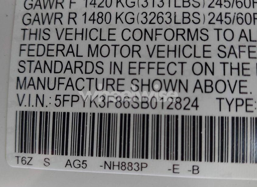 Photo 9 of 2025 Honda Ridgeline BLACK EDITION (VIN 5FPYK3F86SB012824)