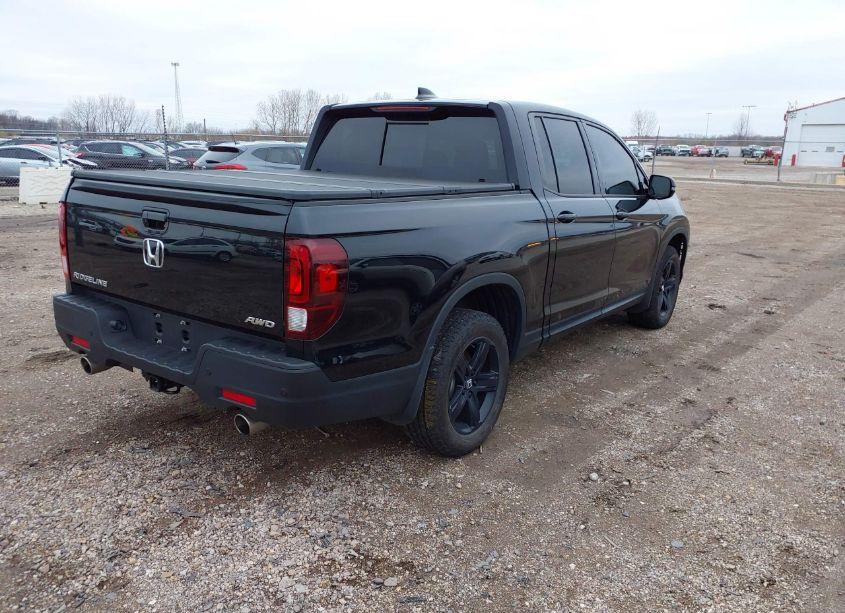Photo 4 of 2021 Honda Ridgeline BLACK EDITION (VIN 5FPYK3F88MB021673)