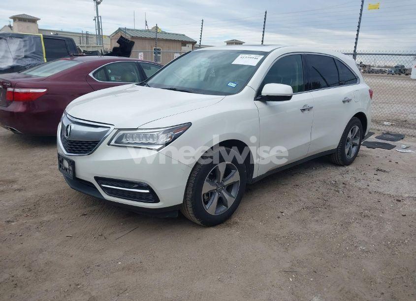 Photo 2 of 2014 Acura Mdx (VIN 5FRYD3H20EB002756)