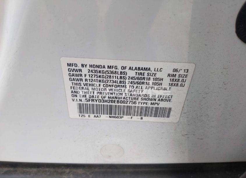 Photo 9 of 2014 Acura Mdx (VIN 5FRYD3H20EB002756)