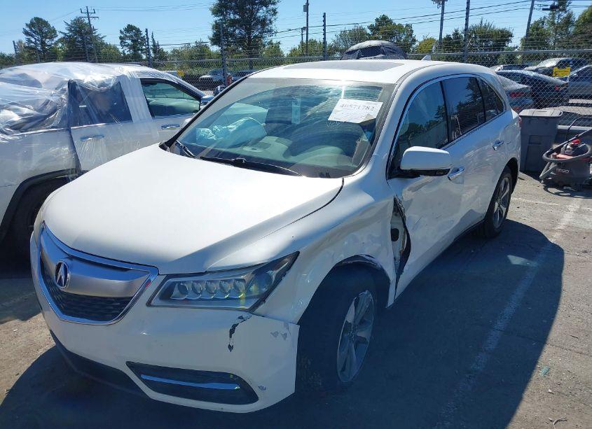 Photo 2 of 2016 Acura Mdx ACURAWATCH PLUS PACKAGE (VIN 5FRYD3H20GB007913)