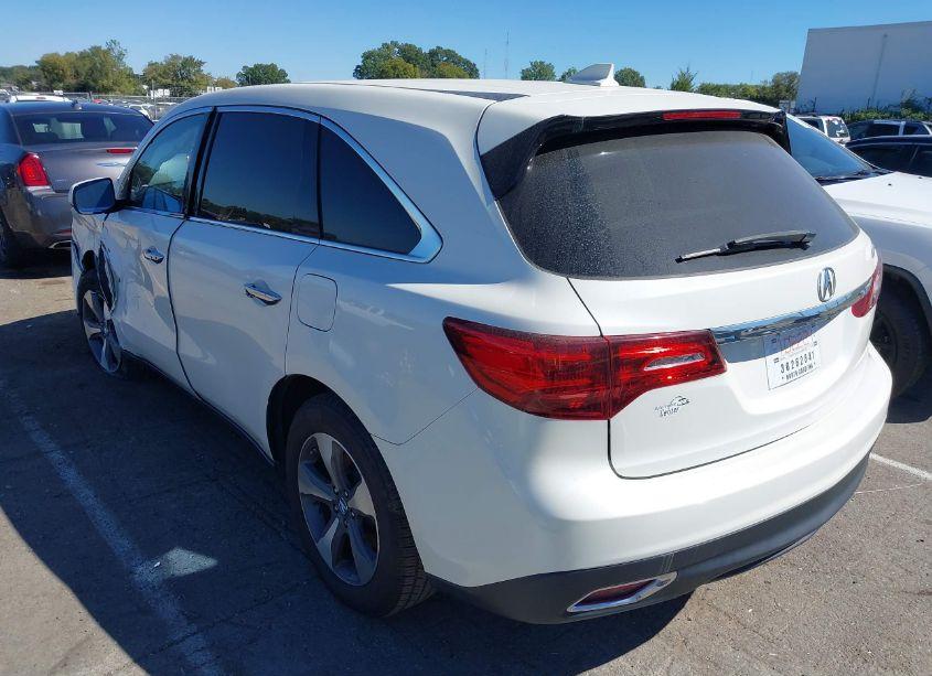 Photo 3 of 2016 Acura Mdx ACURAWATCH PLUS PACKAGE (VIN 5FRYD3H20GB007913)