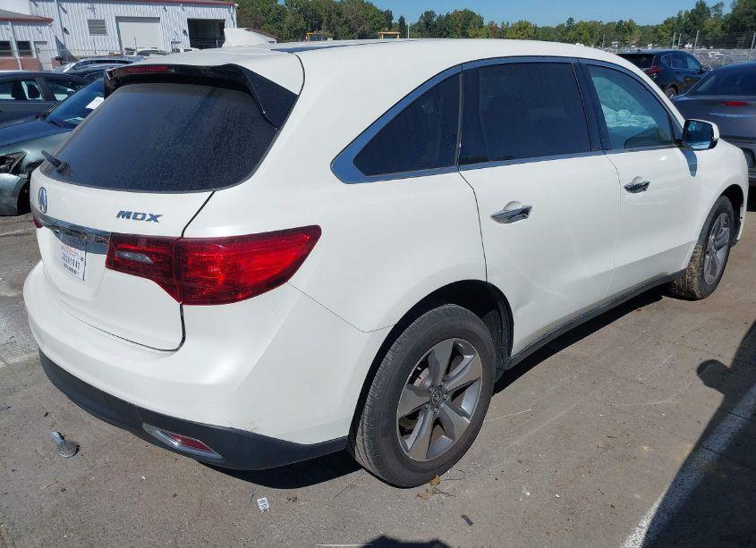 Photo 4 of 2016 Acura Mdx ACURAWATCH PLUS PACKAGE (VIN 5FRYD3H20GB007913)