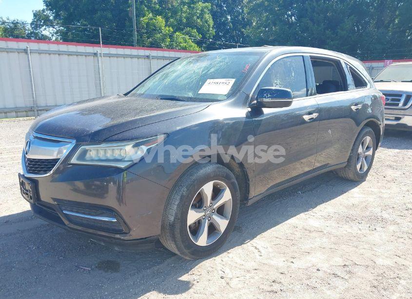 Photo 2 of 2015 Acura Mdx N/A (VIN 5FRYD3H21FB004243)