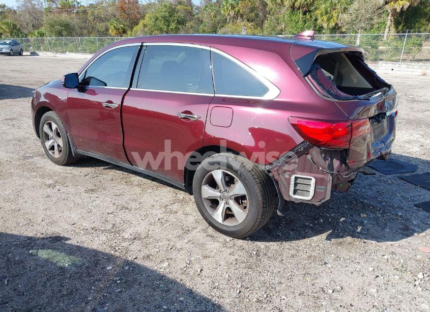 Photo 3 of 2014 Acura Mdx (VIN 5FRYD3H23EB015100)