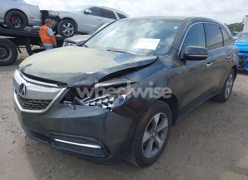 Photo 2 of 2016 Acura Mdx ACURAWATCH PLUS PACKAGE (VIN 5FRYD3H23GB014967)