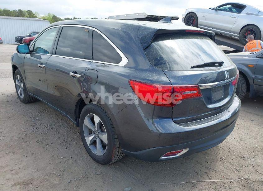 Photo 3 of 2016 Acura Mdx ACURAWATCH PLUS PACKAGE (VIN 5FRYD3H23GB014967)