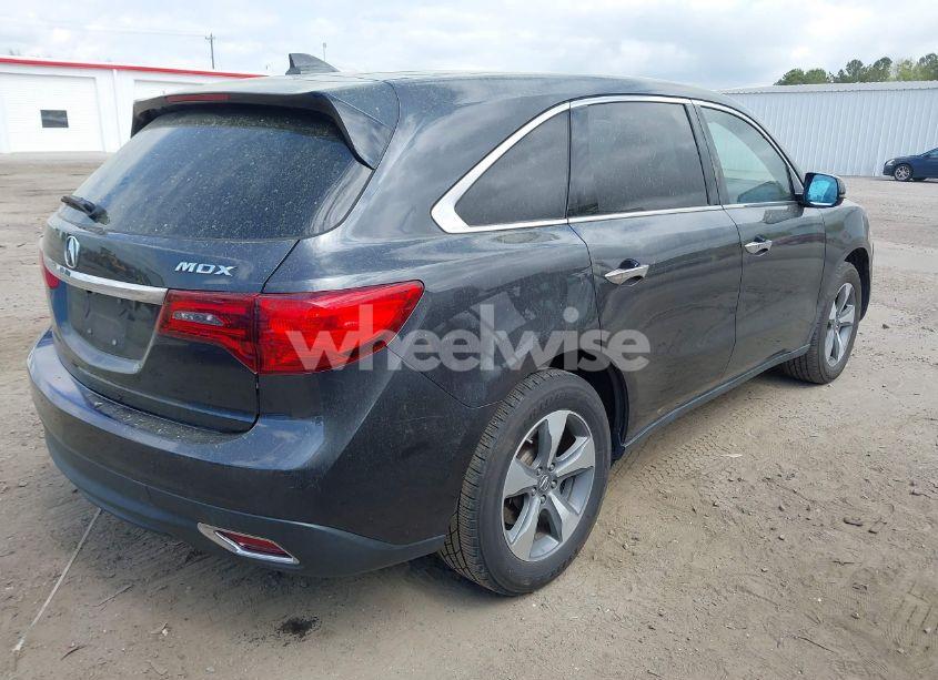 Photo 4 of 2016 Acura Mdx ACURAWATCH PLUS PACKAGE (VIN 5FRYD3H23GB014967)