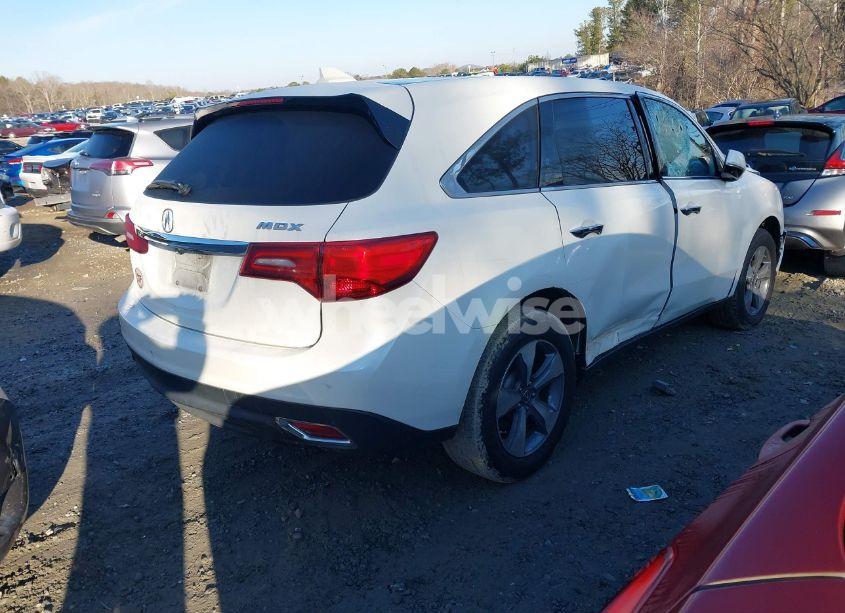 Photo 3 of 2016 Acura Mdx ACURAWATCH PLUS PACKAGE (VIN 5FRYD3H23GB015536)