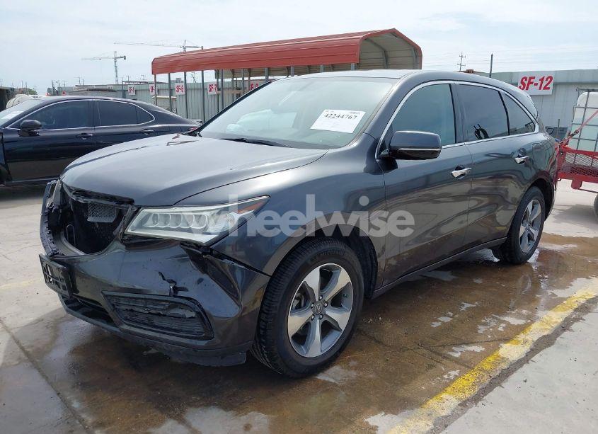 Photo 2 of 2016 Acura Mdx ACURAWATCH PLUS PACKAGE (VIN 5FRYD3H24GB016680)