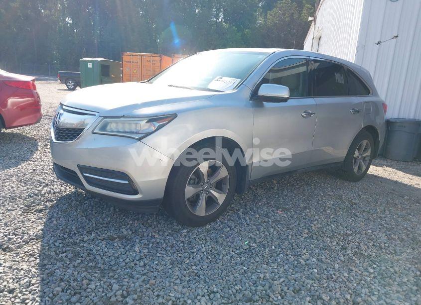 Photo 2 of 2014 Acura Mdx (VIN 5FRYD3H29EB013612)