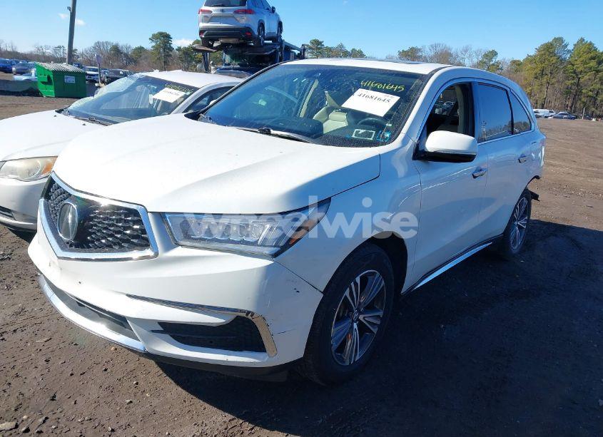 Photo 2 of 2017 Acura Mdx (VIN 5FRYD3H39HB001165)