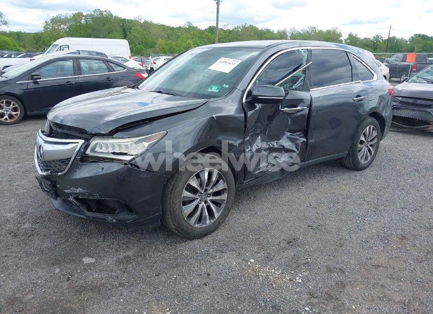 Photo 2 of 2014 Acura Mdx TECHNOLOGY PACKAGE (VIN 5FRYD3H40EB002628)