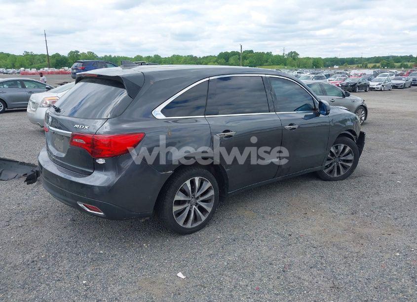 Photo 4 of 2014 Acura Mdx TECHNOLOGY PACKAGE (VIN 5FRYD3H40EB002628)