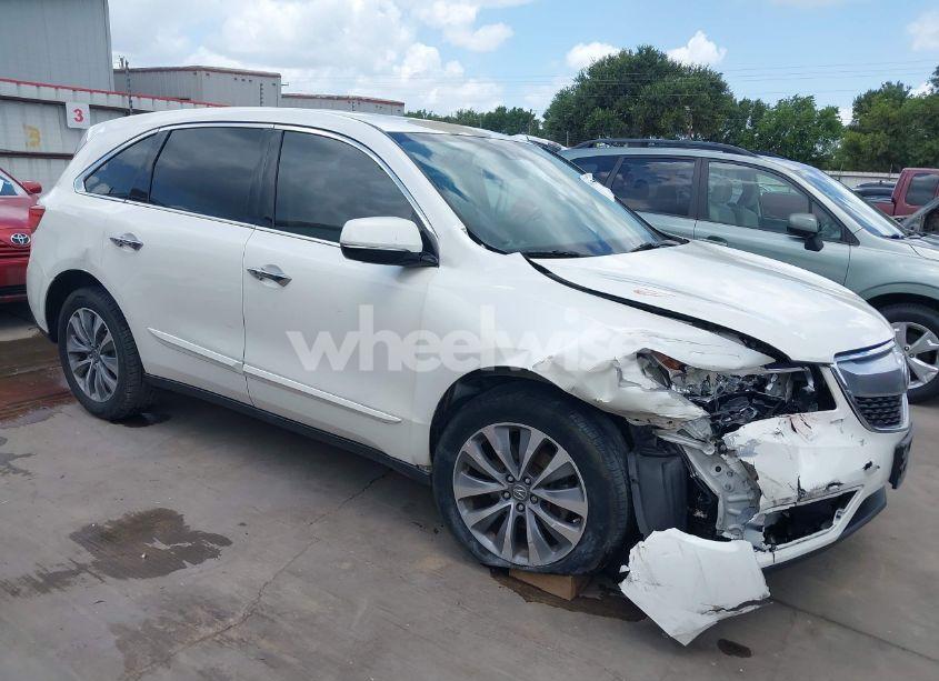 2014 Acura Mdx TECHNOLOGY PACKAGE (VIN 5FRYD3H40EB007845) main photo