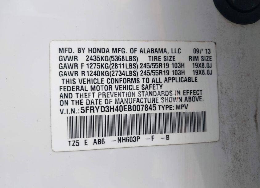 Photo 9 of 2014 Acura Mdx TECHNOLOGY PACKAGE (VIN 5FRYD3H40EB007845)