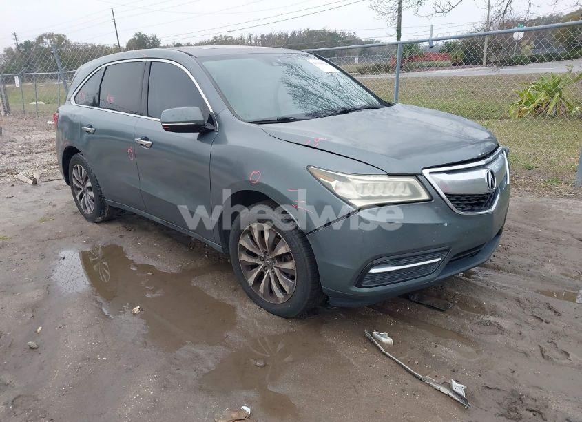 2014 Acura Mdx TECHNOLOGY PACKAGE (VIN 5FRYD3H40EB013936) main photo