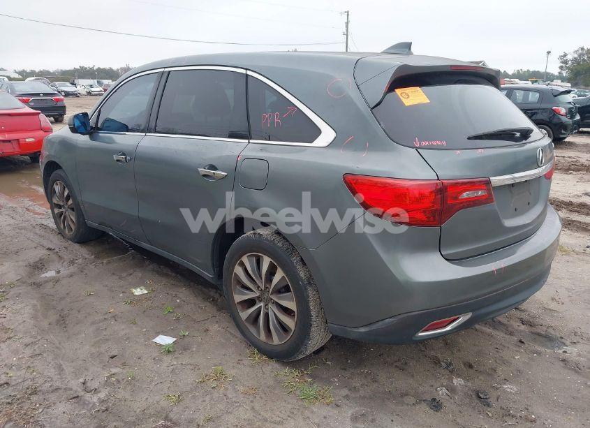 Photo 3 of 2014 Acura Mdx TECHNOLOGY PACKAGE (VIN 5FRYD3H40EB013936)