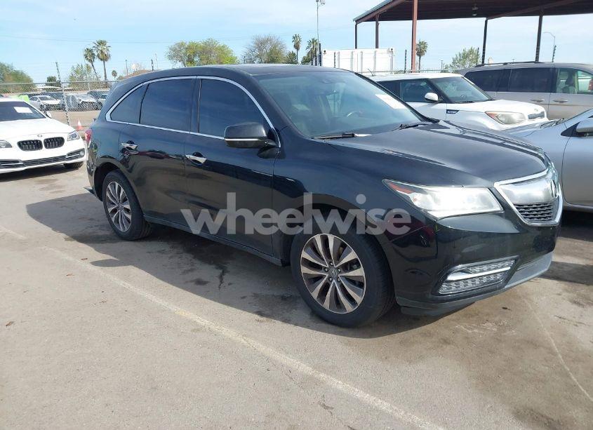 2014 Acura Mdx TECHNOLOGY PACKAGE (VIN 5FRYD3H40EB017310) main photo