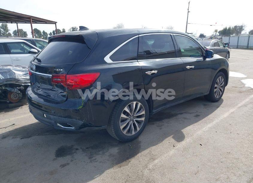 Photo 4 of 2014 Acura Mdx TECHNOLOGY PACKAGE (VIN 5FRYD3H40EB017310)