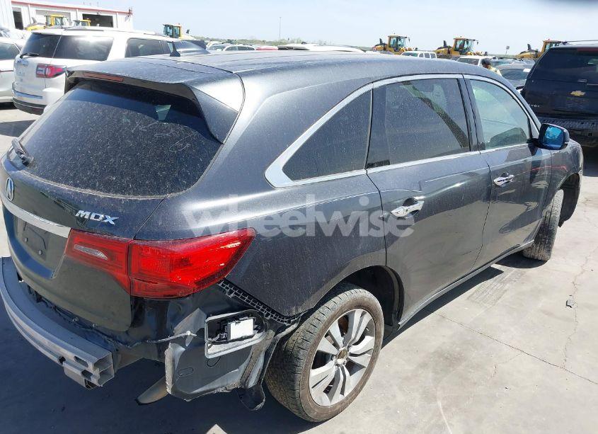 Photo 4 of 2016 Acura Mdx TECHNOLOGY ACURAWATCH PLUS PACKAGES/TECHNOLOGY PACKAGE (VIN 5FRYD3H41GB014371)