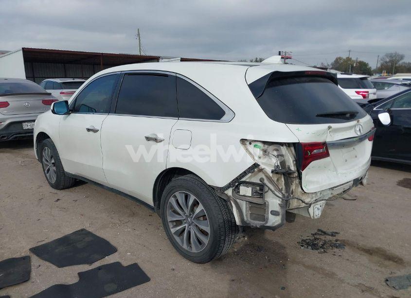 Photo 3 of 2016 Acura Mdx TECHNOLOGY ACURAWATCH PLUS PACKAGES/TECHNOLOGY PACKAGE (VIN 5FRYD3H41GB015651)