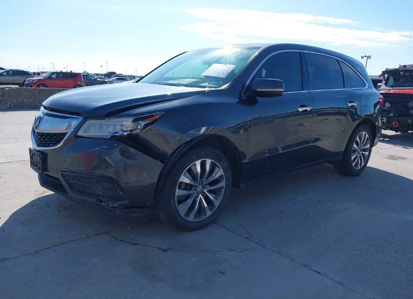 Photo 2 of 2014 Acura Mdx TECHNOLOGY PACKAGE (VIN 5FRYD3H42EB011685)