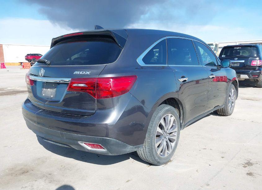 Photo 4 of 2014 Acura Mdx TECHNOLOGY PACKAGE (VIN 5FRYD3H42EB011685)